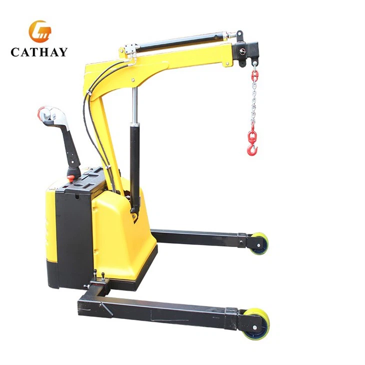 Battery Power Floor Crane